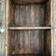 Patinated wall cabinet 2 doors