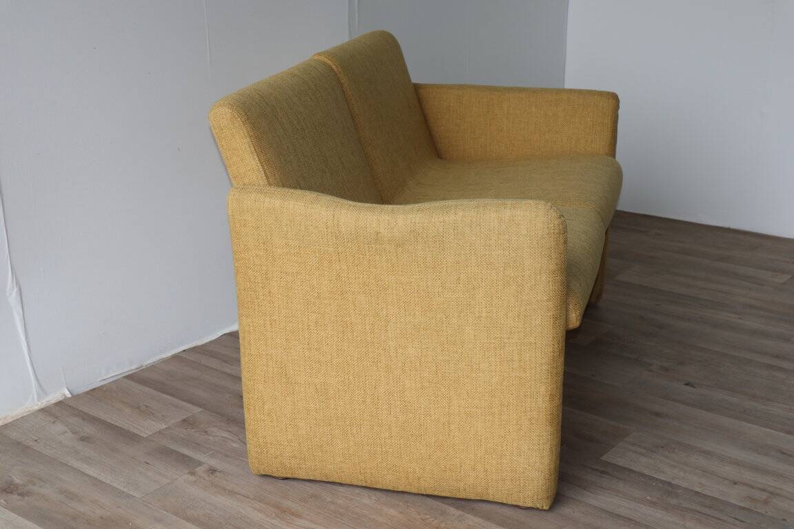 Vintage 2 seater fabric sofa, 1970