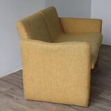 Vintage 2 seater fabric sofa, 1970