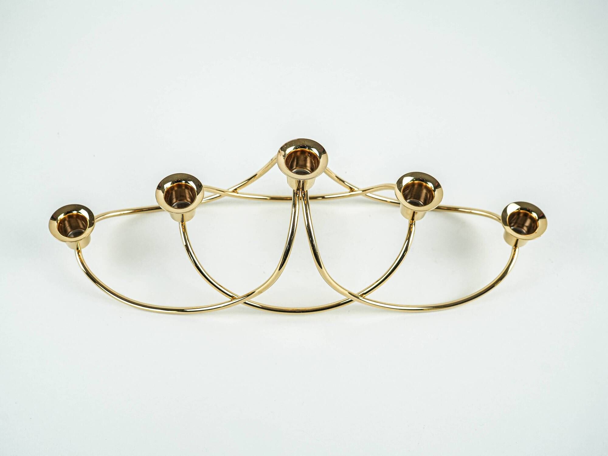 Five-arm candlestick by Georg Jensen,, Denmark, 1970