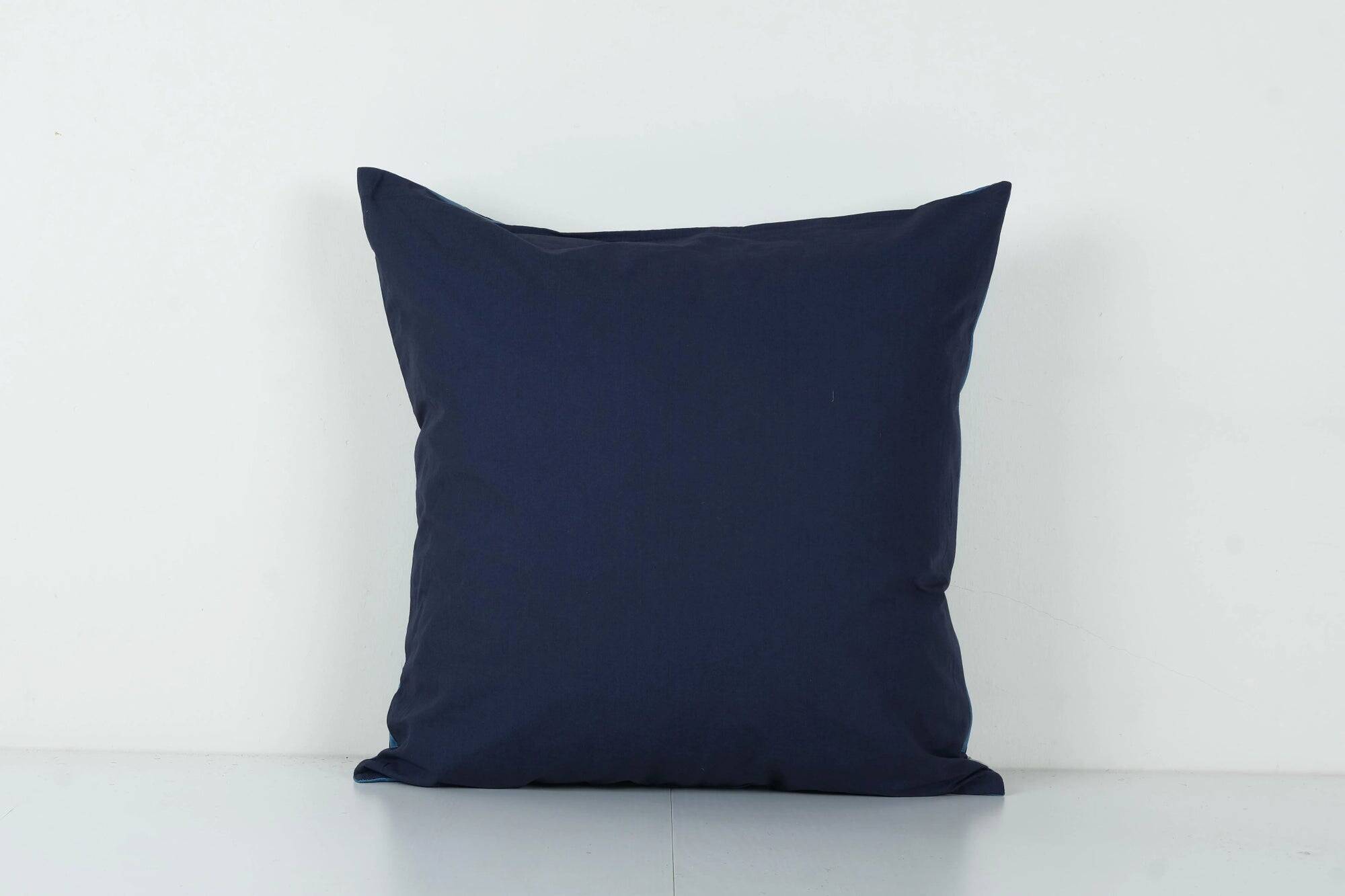 Vintage embroidered cushion cover 51x51 cm