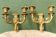 Pair of Empire period bronze sconces