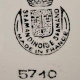 Vintage Saint Amand Faience Tureen