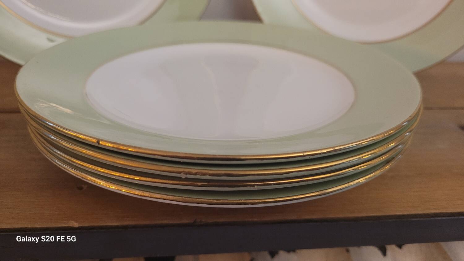 St Amand 50's dessert plates