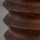 19th-century sculptural French wine press in solid wood / pedestal