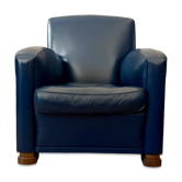 Tabarin Armchair in Leather by Poltrona Frau