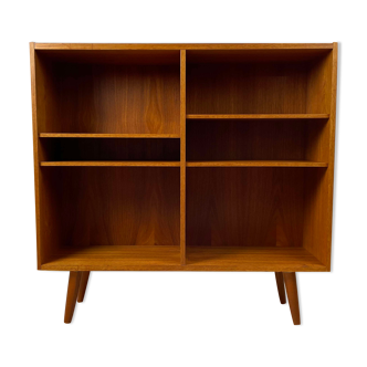 Bibliothèque scandinave en teck, années 60