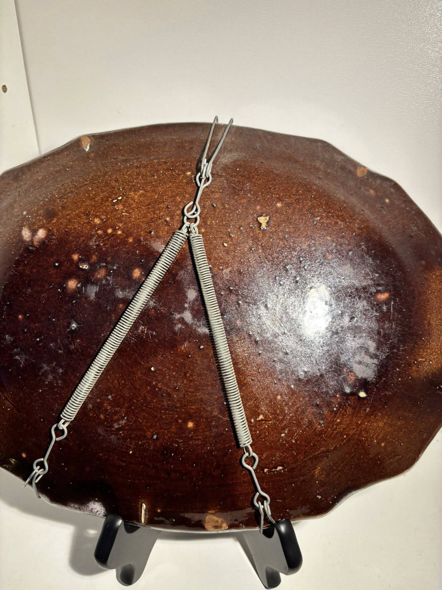 Old black ass type dish