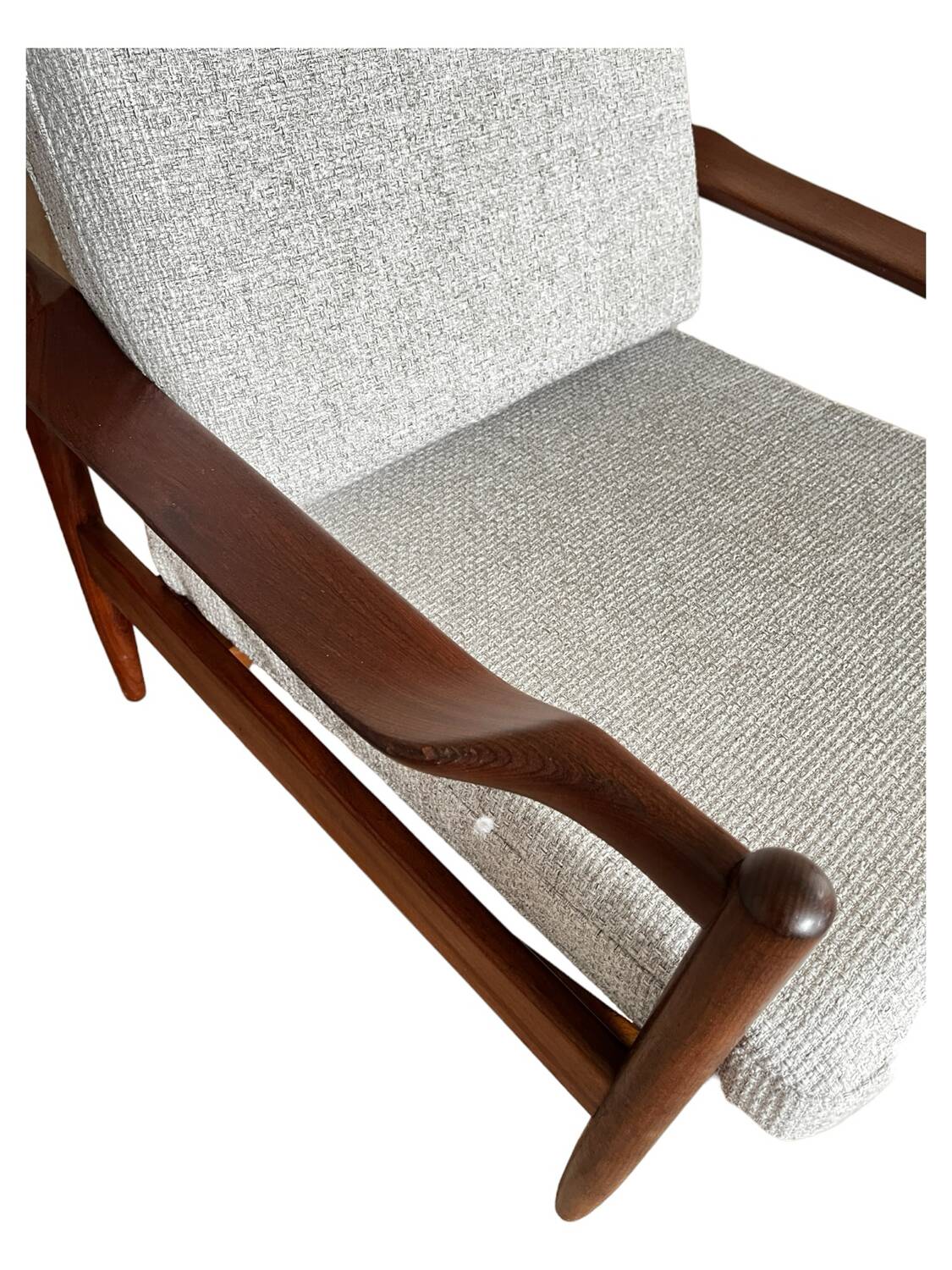 Zwei Teakholz Sessel