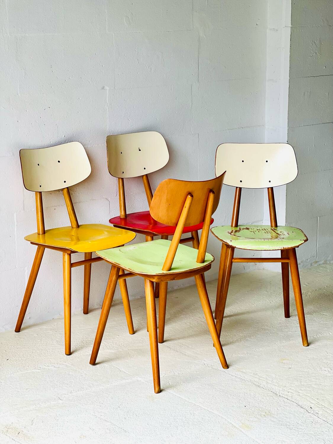 Bistro Chairs from TON, 1960’