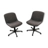 Pair of comforto armchairs