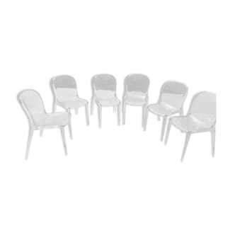 Polycarbonate chairs designer Starck