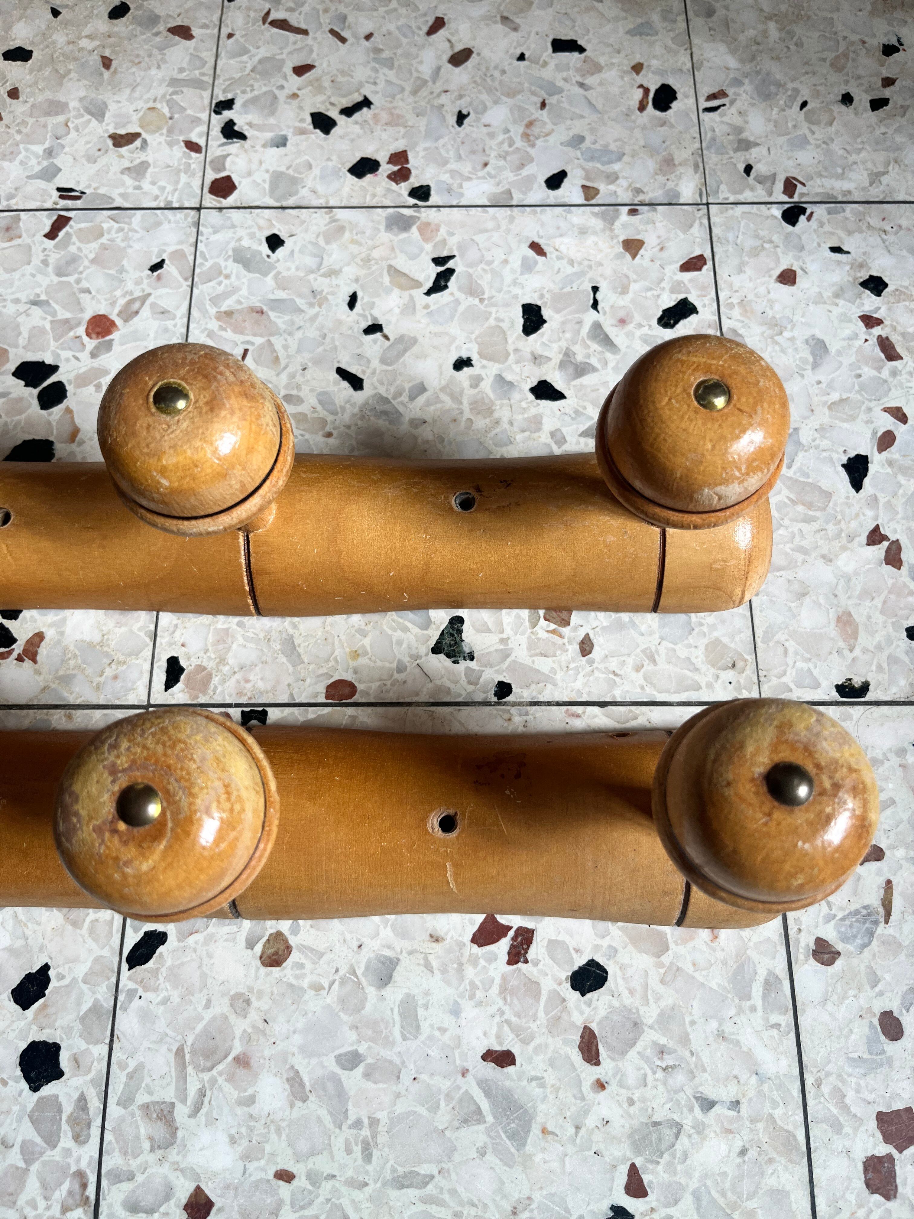 Pair of coat hooks
