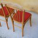 Pair of vintage bistro chairs