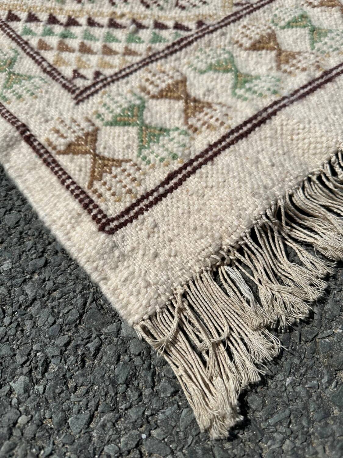 Handmade Tunisian rug