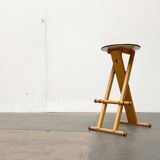 Postmodern Italian folding stool by Enolinea, 1980s.