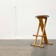 Tabouret pliant italien postmoderne de Enolinea, années 1980