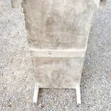 Old Parisian buffet 2 doors 2 drawers patinated white