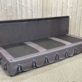 3-seater leather sofa made in the 70s