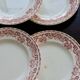 6 vintage ironstone dinner plates - Moulin des Loups - Athens pattern