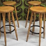 Set of 4 bar stools