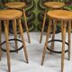 Set de 4 tabourets de bar
