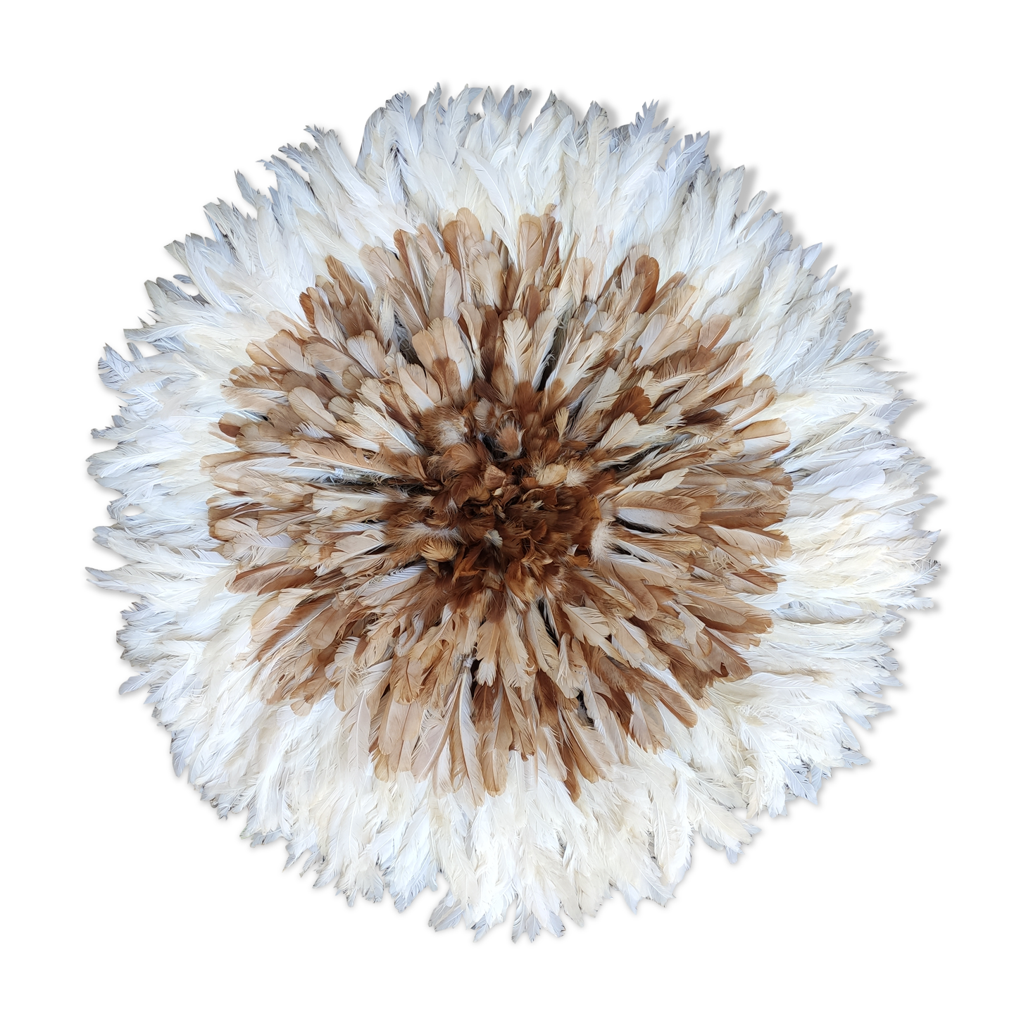 Juju hat natural beige and white 70cm