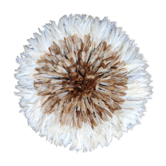 Juju hat natural beige and white 70cm