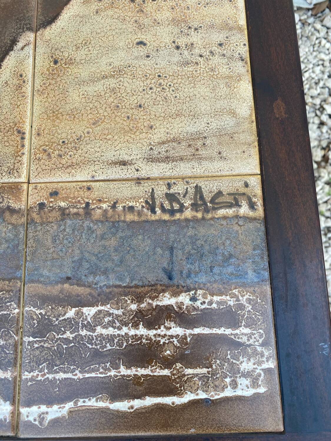 Jean d'Asti ceramic coffee table