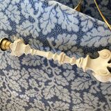 Patinated lamp foot