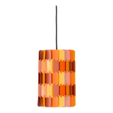 Suspension danoise vintage Facet pop de Louis Weisdorf, Lyfa, 1972