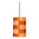 Vintage Danish pendant light Facet pop by Louis Weisdorf, Lyfa, 1972