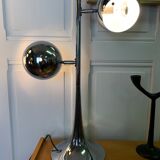 Chrome eyeball lamp