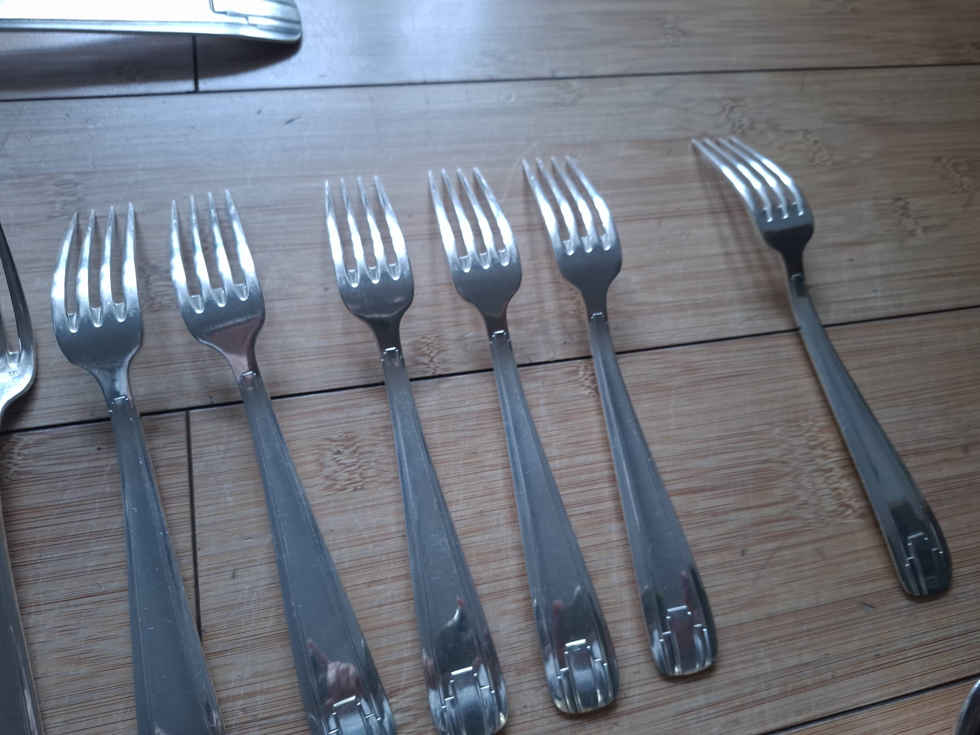 Art deco cutlery set in a box, 36 pieces.