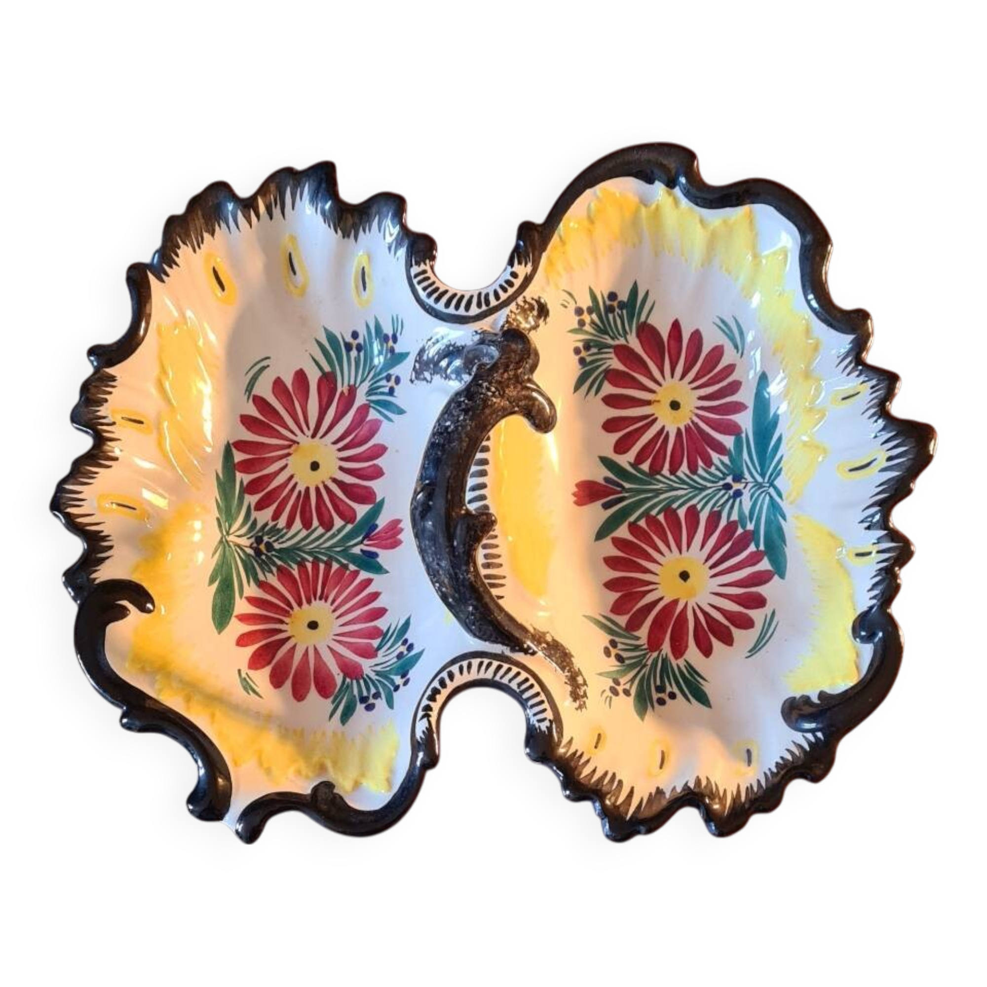 Beggar in Quimper earthenware