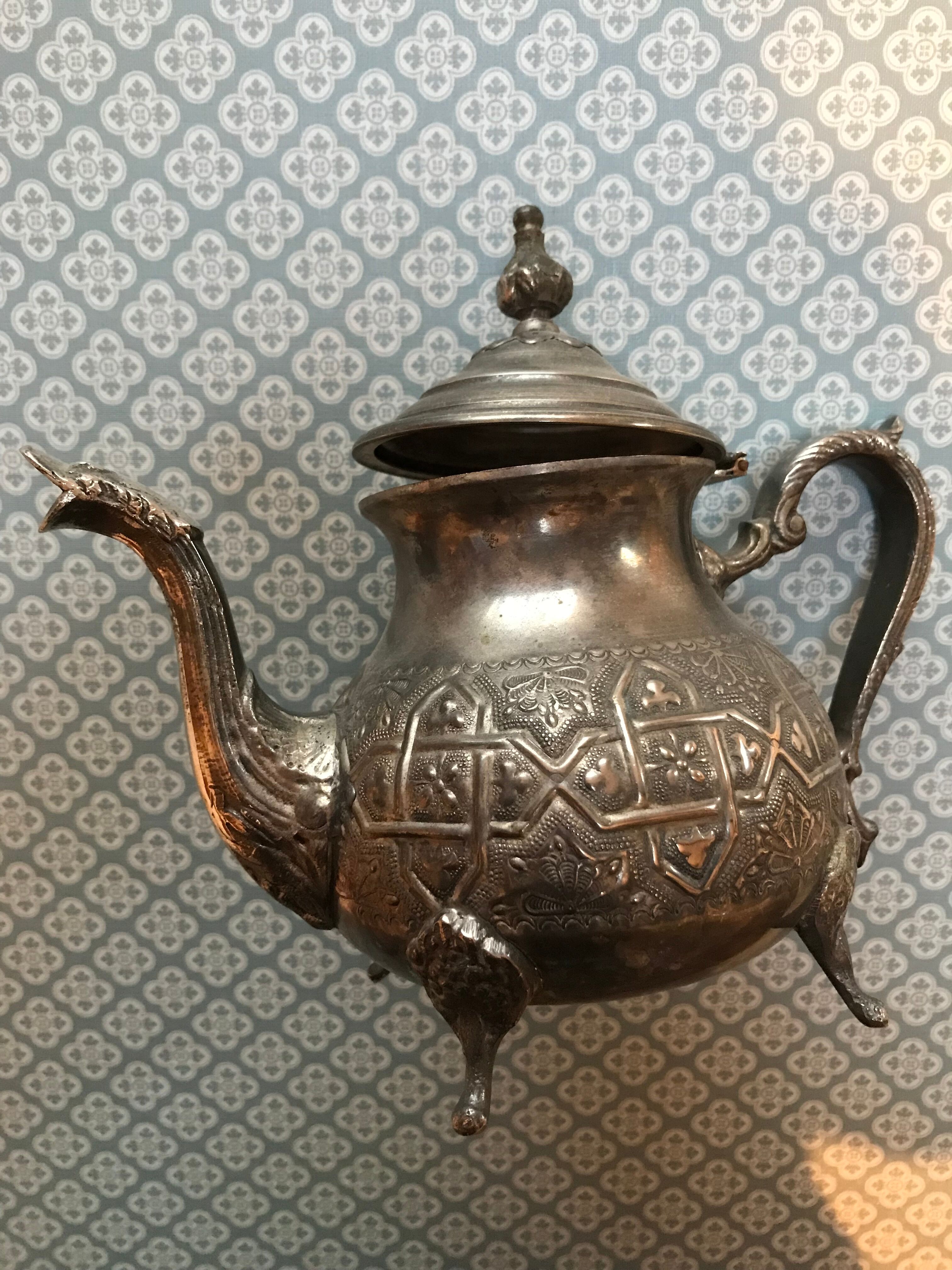 Tin teapot
