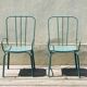 pair of vintage armchairs Jardin du Luxembourg