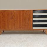 Enfilade U 460 black and white Jiri Jiroutek for Interiér Praha 1960