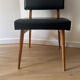 Paire de chauffeuse midcentury