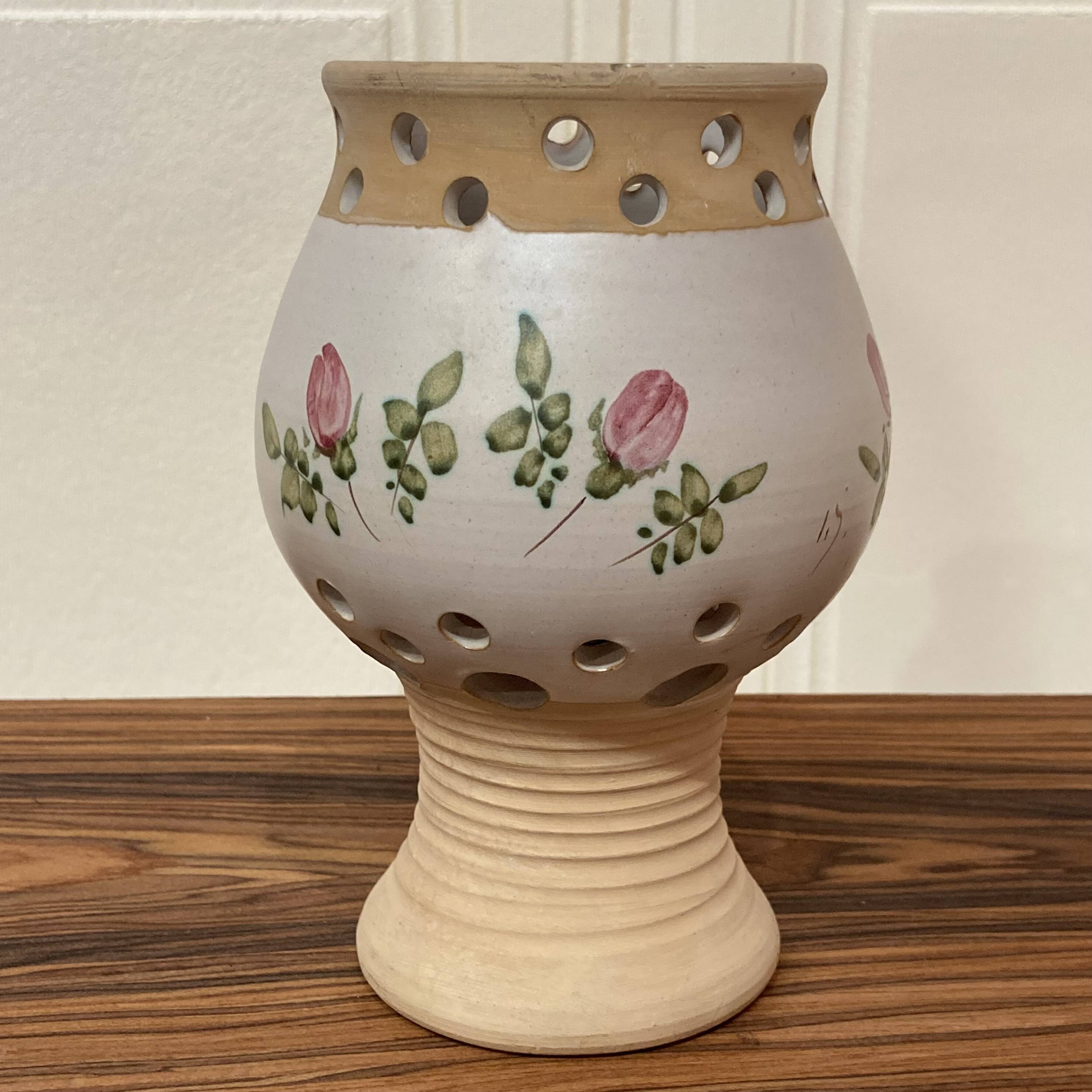 TERRACOTTA LAMP "SCANDINAVIAN DESIGN 1960."