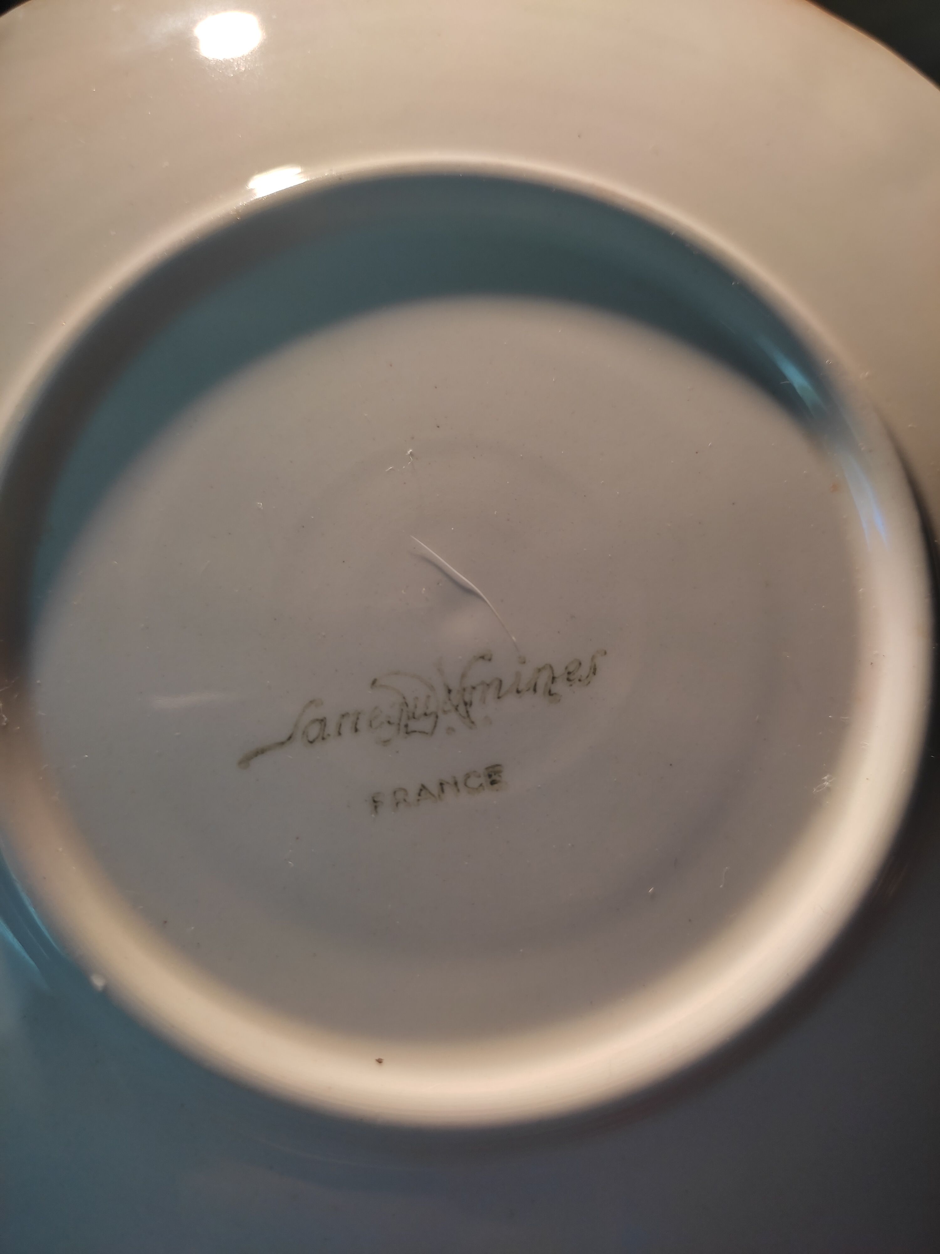 Tea set Sarreguemines