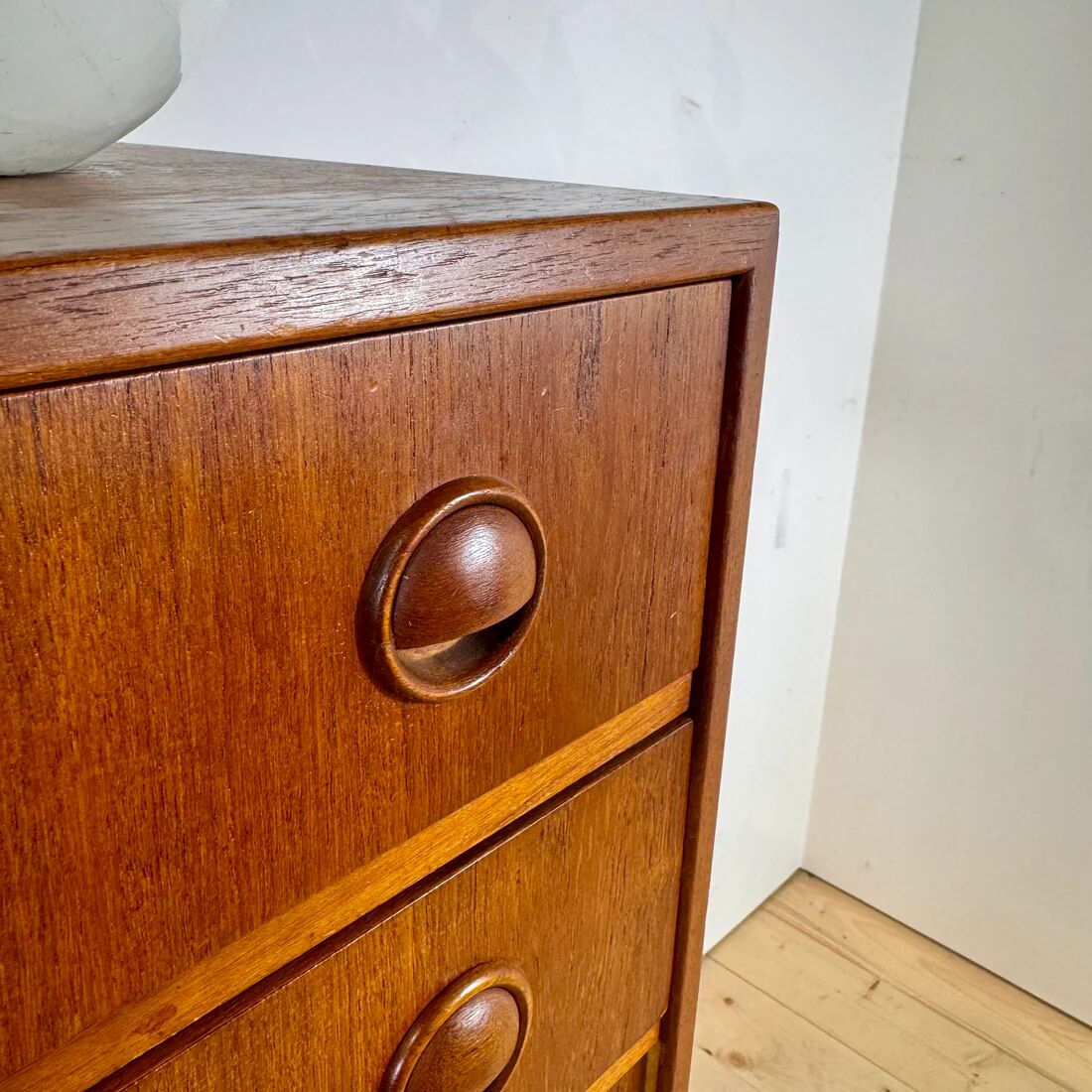 Danish teak chest of drawers, 1960s