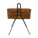 Vintage worker compass feet