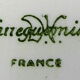 Paire de grands plats à gâteau Sarreguemines