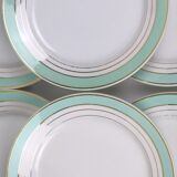 6 vintage plates