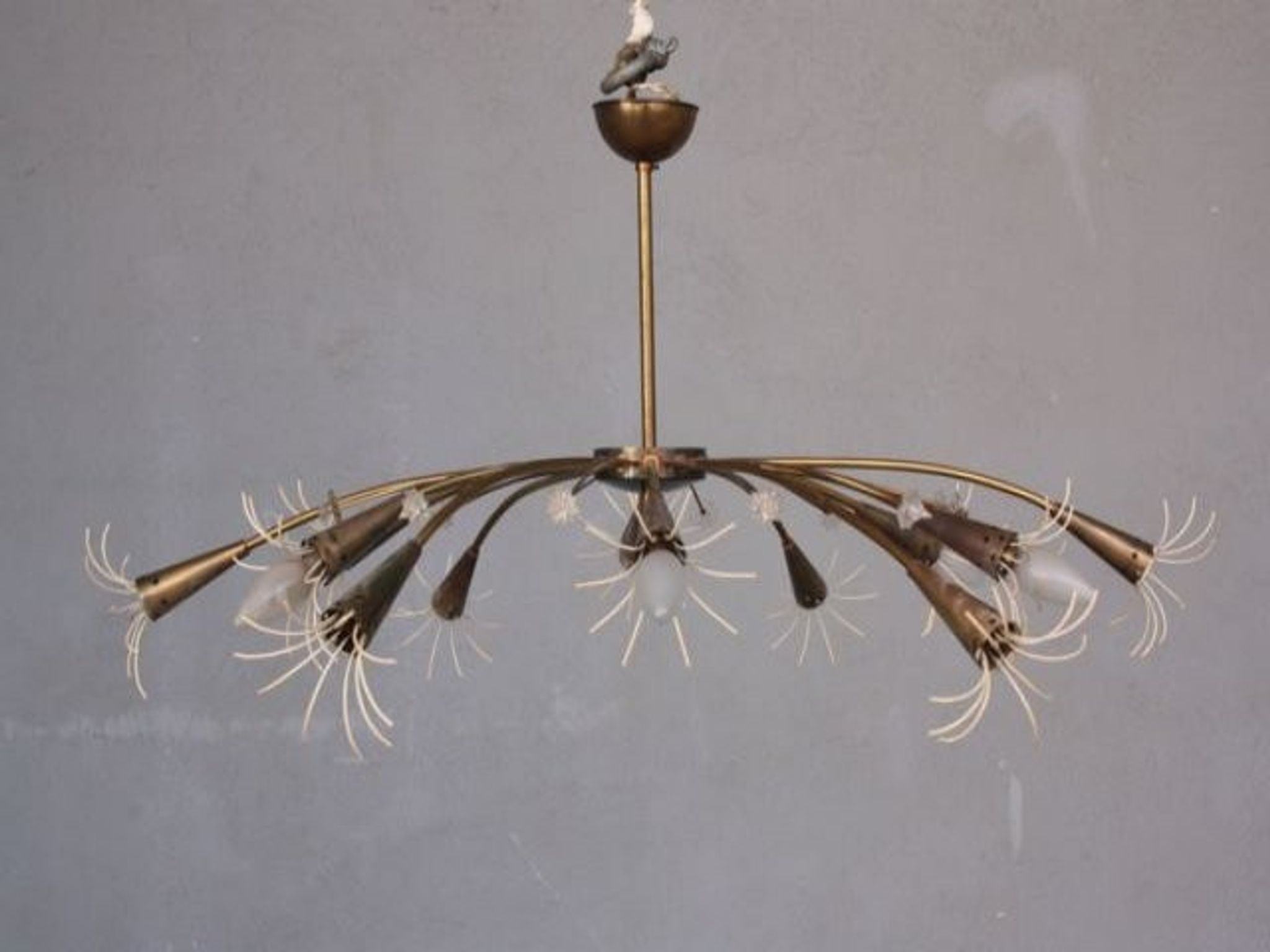 Chandelier 12 light 1960