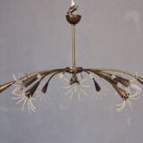 Chandelier 12 light 1960