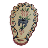 Vintage HB Quimper shell butter dish
