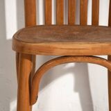 Anciennes chaises de bistro Thonet (c.1920). Ensemble de 6 pièces #4