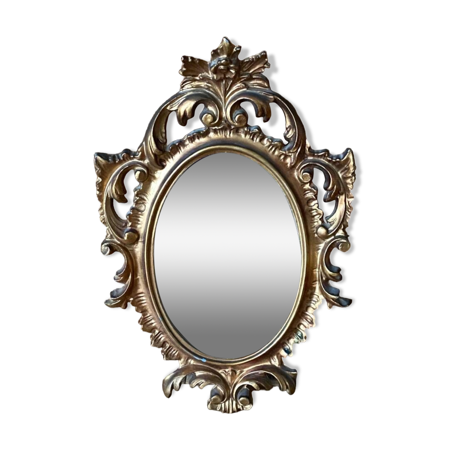 Golden mirror